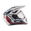 KASK MOTOCYKLOWY Z GOGLAMI LEATT ADV 7.5 ROYAL BLUE RED M